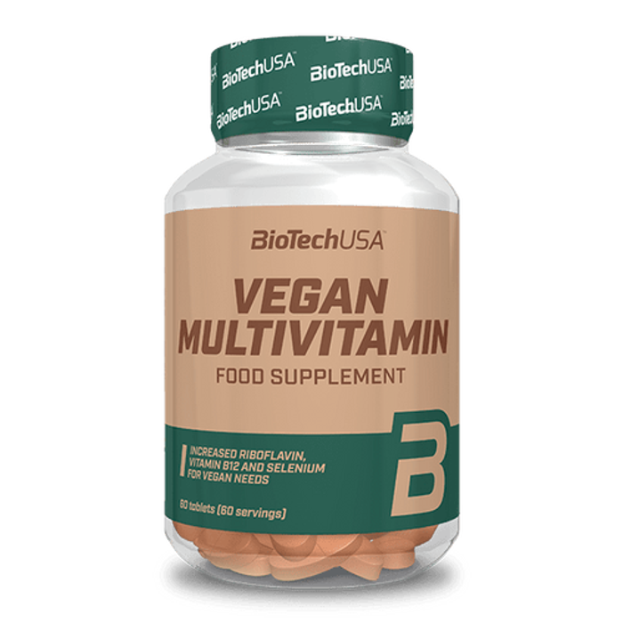 Мультивитамин веган, Vegan Multivitamin, BioTechUSA, 60 таблеток