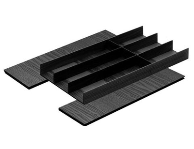 Лоток ФайнЛайн Линик, 400-450, ЯСЕНЬ черный