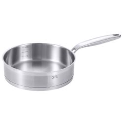 Сковорода-сотейник из нержавеющей стали Gipfel Prestige 1221 26 см/3,7 л