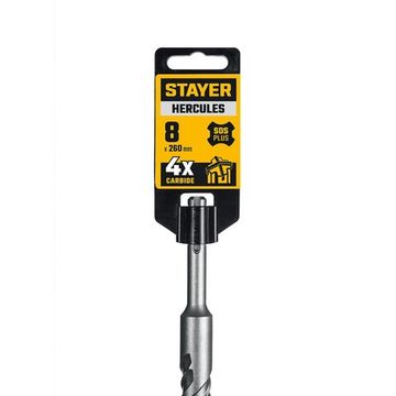 STAYER HERCULES-4Х 8x260 мм, SDS-plus бур, PROFESSIONAL (29290-260-08)