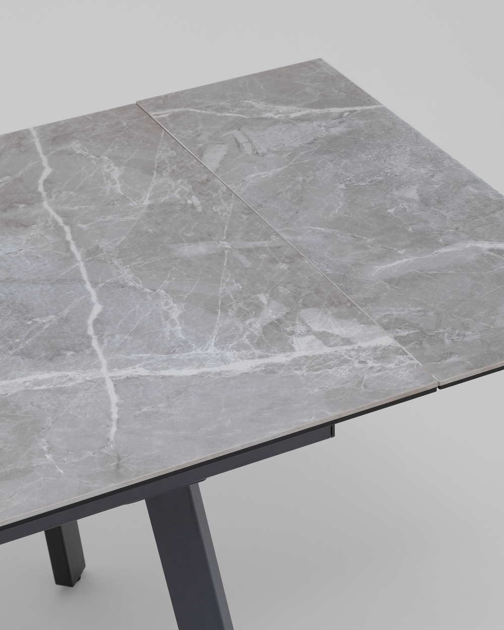 Стол Тайл 140-200/85/75 столешница керамика Larka Grey