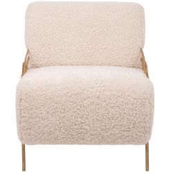 Кресло Нимфея Какао Бронза