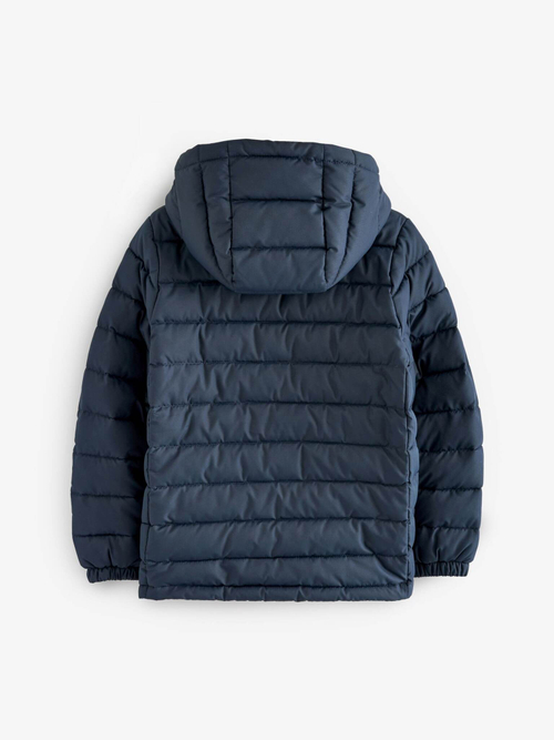 Куртка утепленная с капюшоном для мальчика Next T80-721, Темно-синий