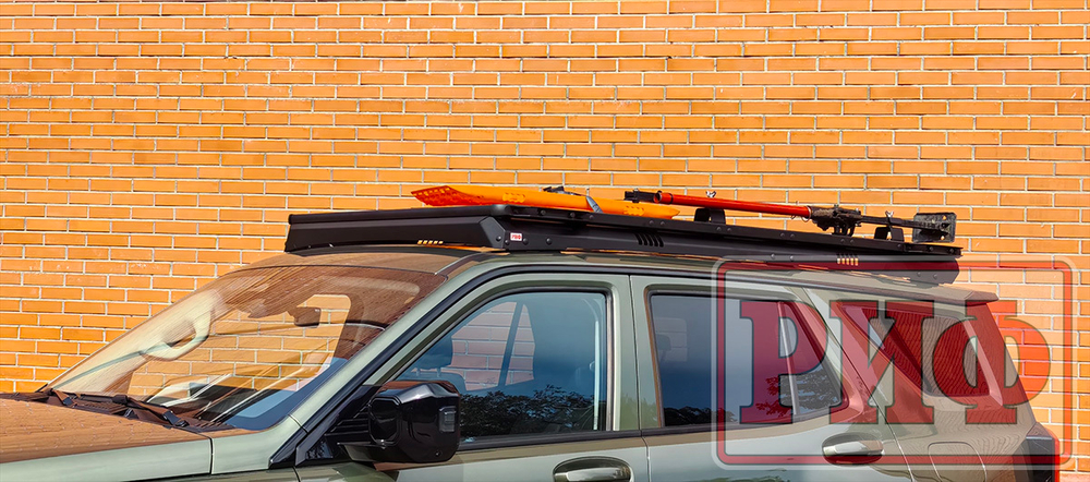 Багажник экспедиционный (платформа) алюминиевый 1250x2080 мм для TANK 400 (с крепежом) РИФ