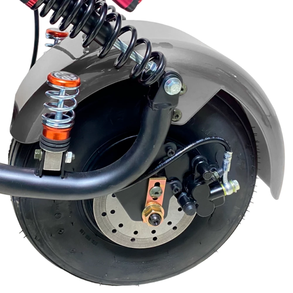 ЭЛЕКТРОСКУТЕР CITYCOCO GT X5 1500W 15AH 48V Серый