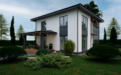 Проект Дома 103 кв. м двухэтажный К-51