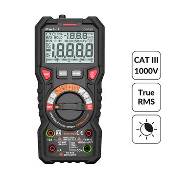 Профессиональный цифровой мультиметр iCartool IC-M120