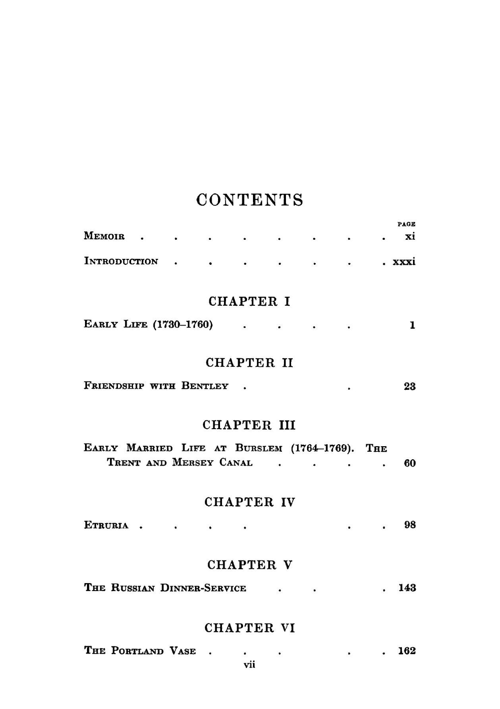 The Personal Life of Josiah Wedgwood, the Potter | Wedgwood Julia