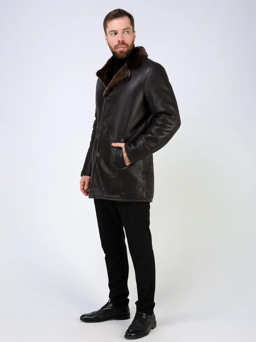 Дубленка зимняя натуральная