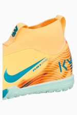Сороконожки Nike Zoom Mercurial Superfly 10 Academy Mbappe TF Junior - оранжевый
