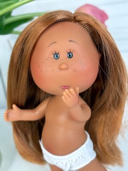 Кукла Nines виниловая 23см Little Mia Latina без одежды (3199WL4)