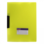 Папка-скоросшиватель, поворотный зажим, Alingar, А4 230х310мм, 150 мкм, , пластик, карман, "Original", неоновые цвета