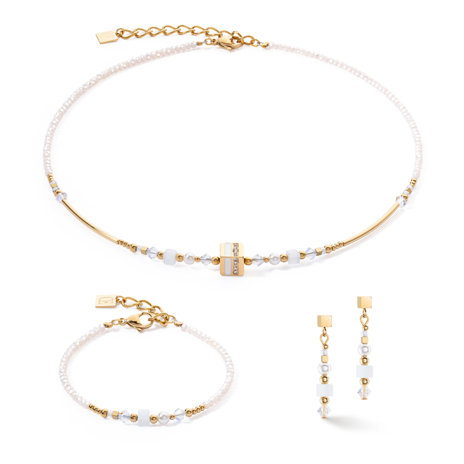 Колье Coeur de Lion White-Gold 4355/10-1416