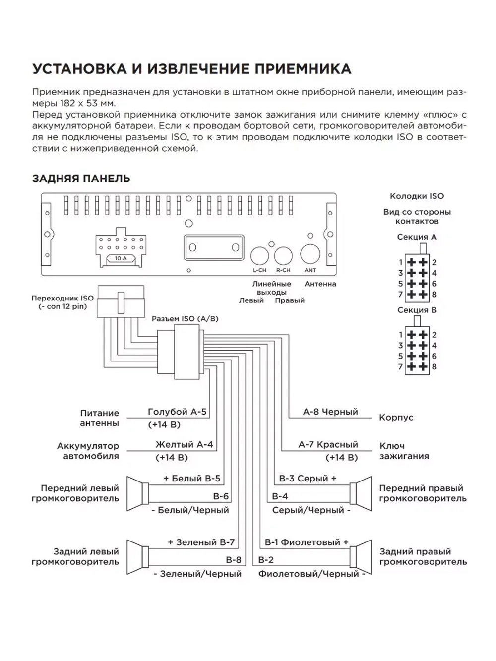 автомагнитола Урал Молот АРС-МТ 221К с блютуз ()