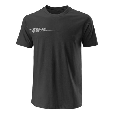 Мужское теннисное поло Wilson T-Shirt Men - Black