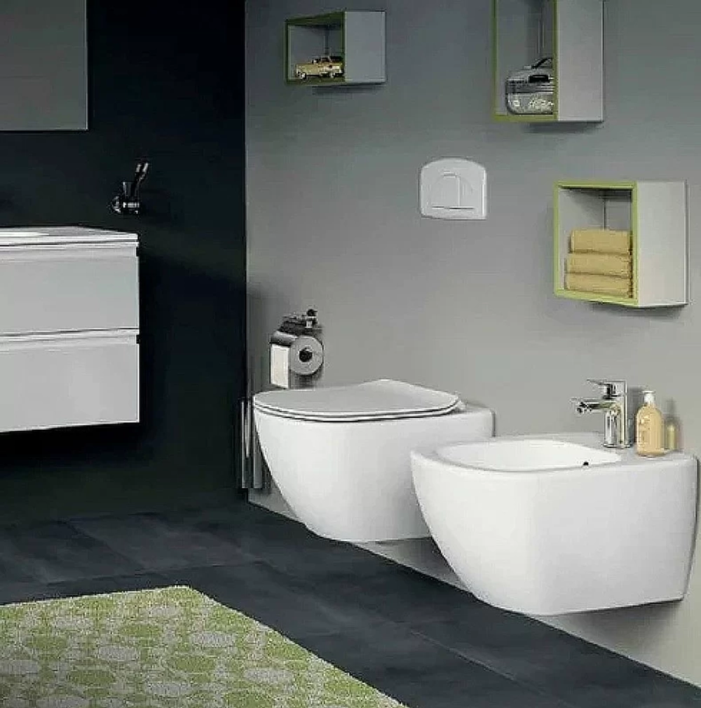Унитаз подвесной Ideal Standard Tesi T007901 белый, безободковый