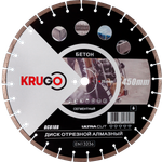 Диск алмазный для бетона KRUGO 450x25,4x40x3,8x12mm, BCB18B