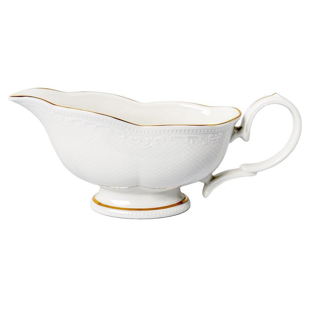Соусник 350 мл 18,5*8 см h8,2 см Gold Aristocrat Noble [1]