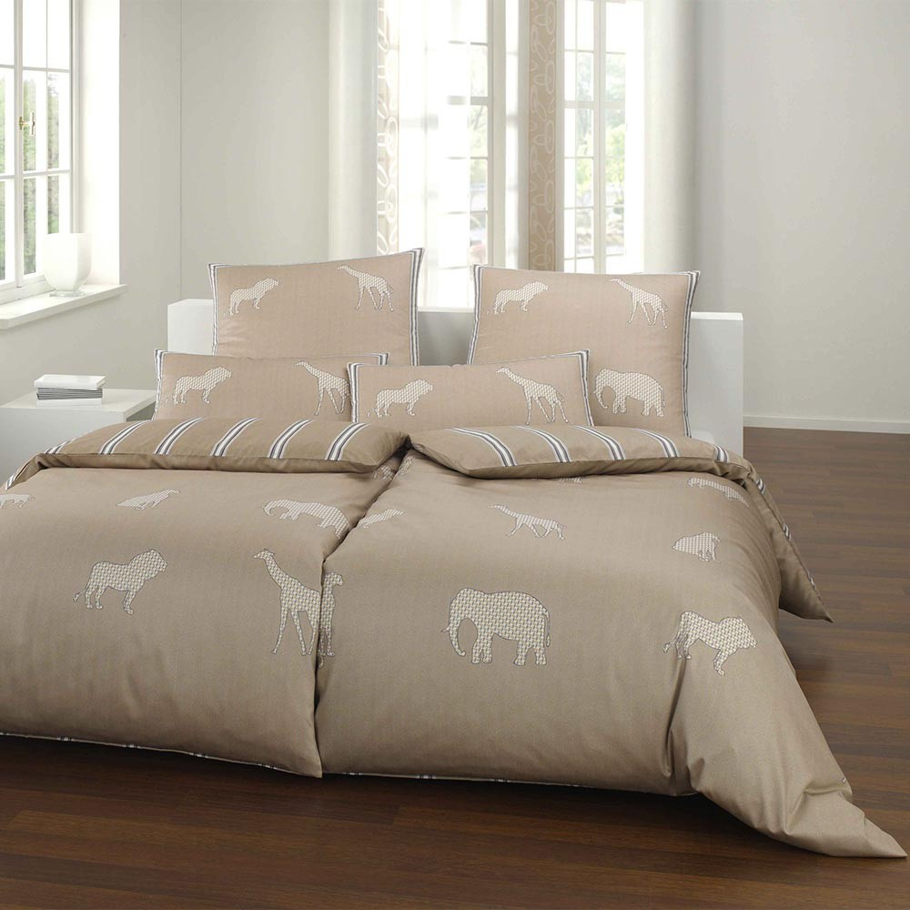 Пододеяльник 155x200 Elegante Savanne песочный фото