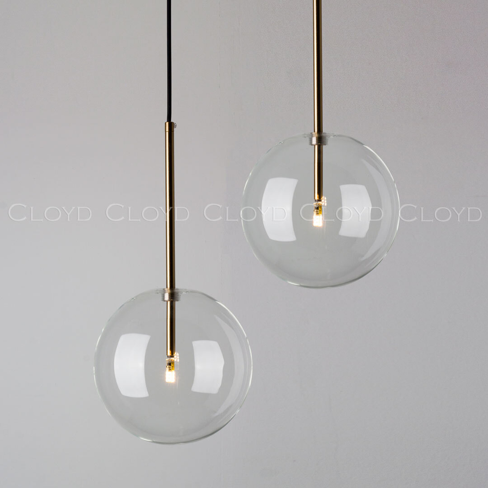 Подвесной светильник Cloyd CARAMBOL P1 / Ø25 см - латунь (арт.11153)