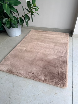 Ковер меховой имитация кроличьего меха