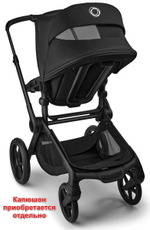 Коляска без капюшона Bugaboo Fox 5 Renew base 2 в 1 Black/Heritage Black