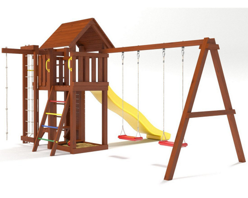 Детская игровая площадка Мастер - 10 (Махагон)