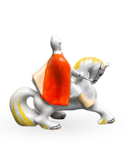 Фарфоровая статуэтка "Красный витязь" (Полонне ЗХК)