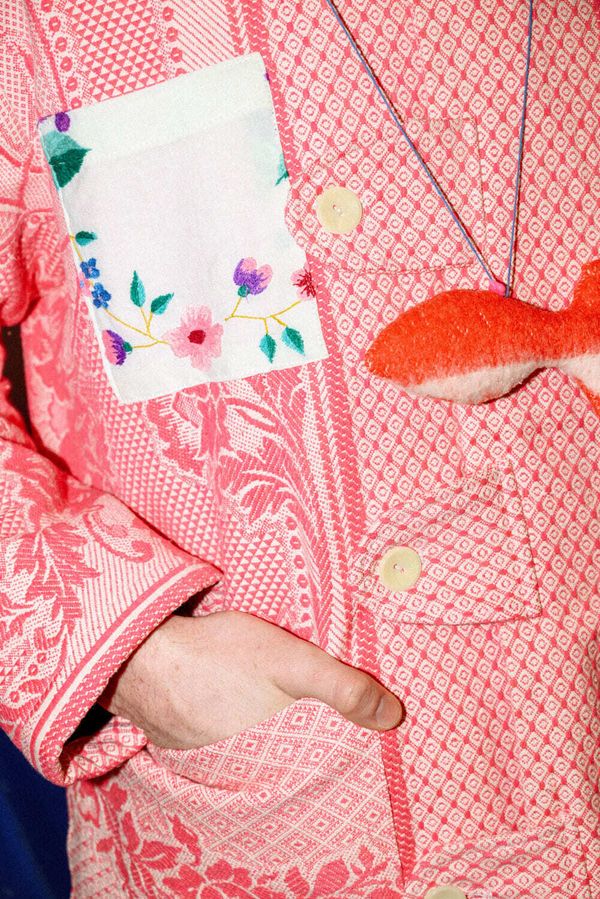 Куртка с Застежками на Клапанах / Pink Jacket розовая - фото 5