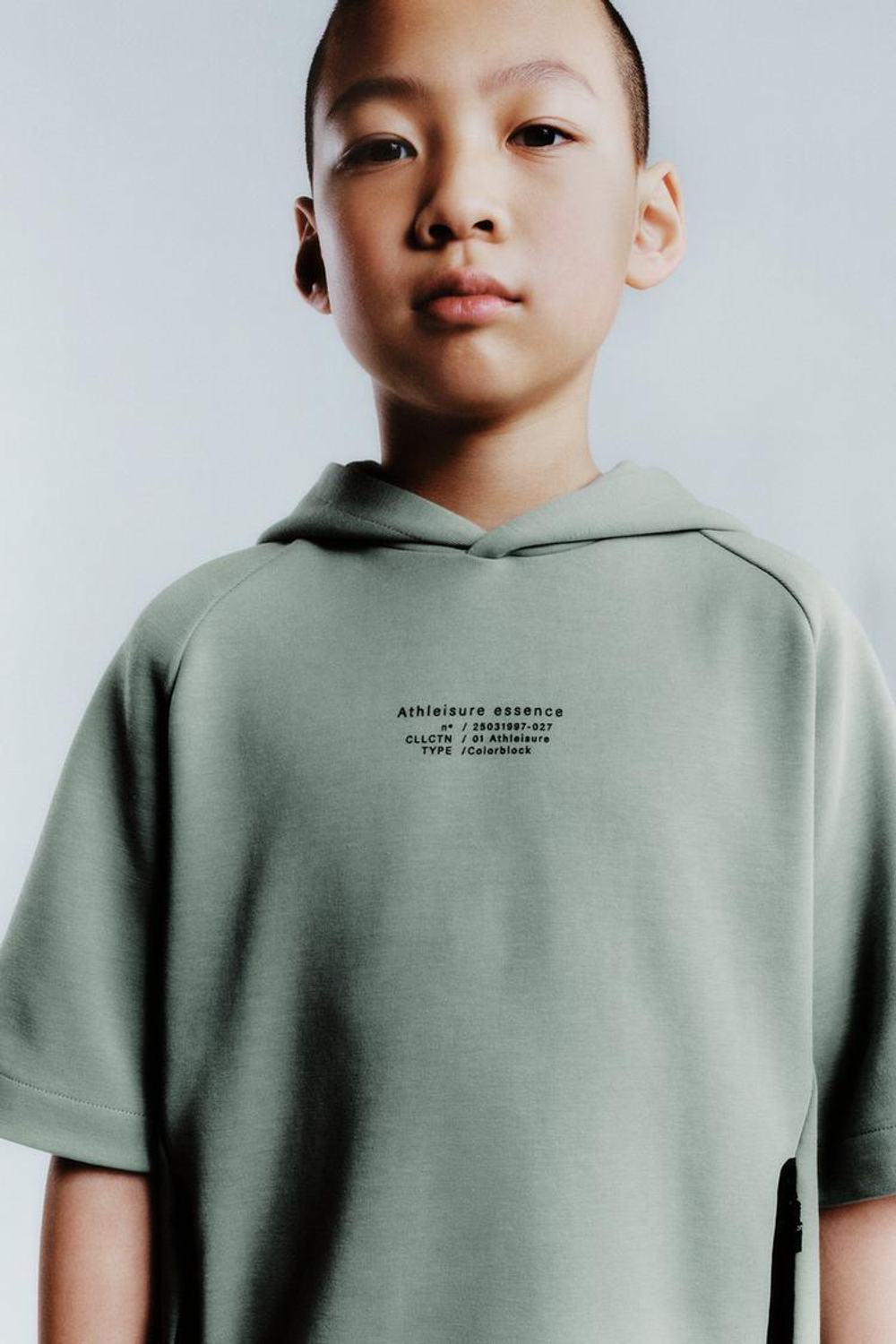 ZARA ХУДИ В СПОРТИВНОМ СТИЛЕ С МОЛНИЯМИ, СВЕТЛО-ЗЕЛЕНЫЙ