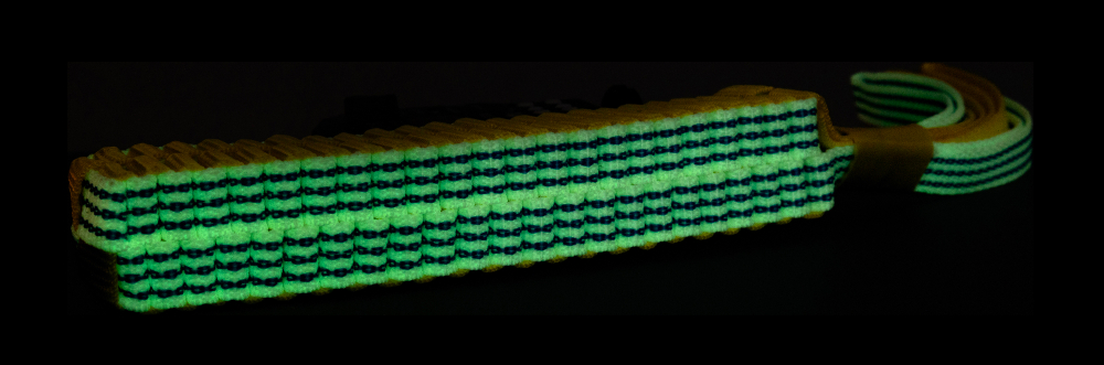 Игрушка GLOWA "Палочка" голубой/желтый L 50 x 3 x 3 см, п/п пластик, Flamingo