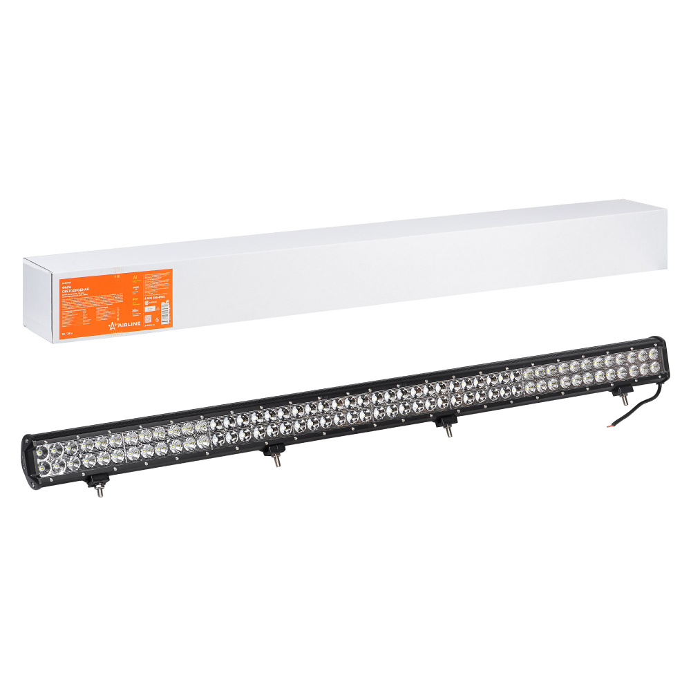 Фара светодиодная Airline (балка) двухрядная 96LED комбин.свет 288W (1116 х 78 х 65) 12/24V