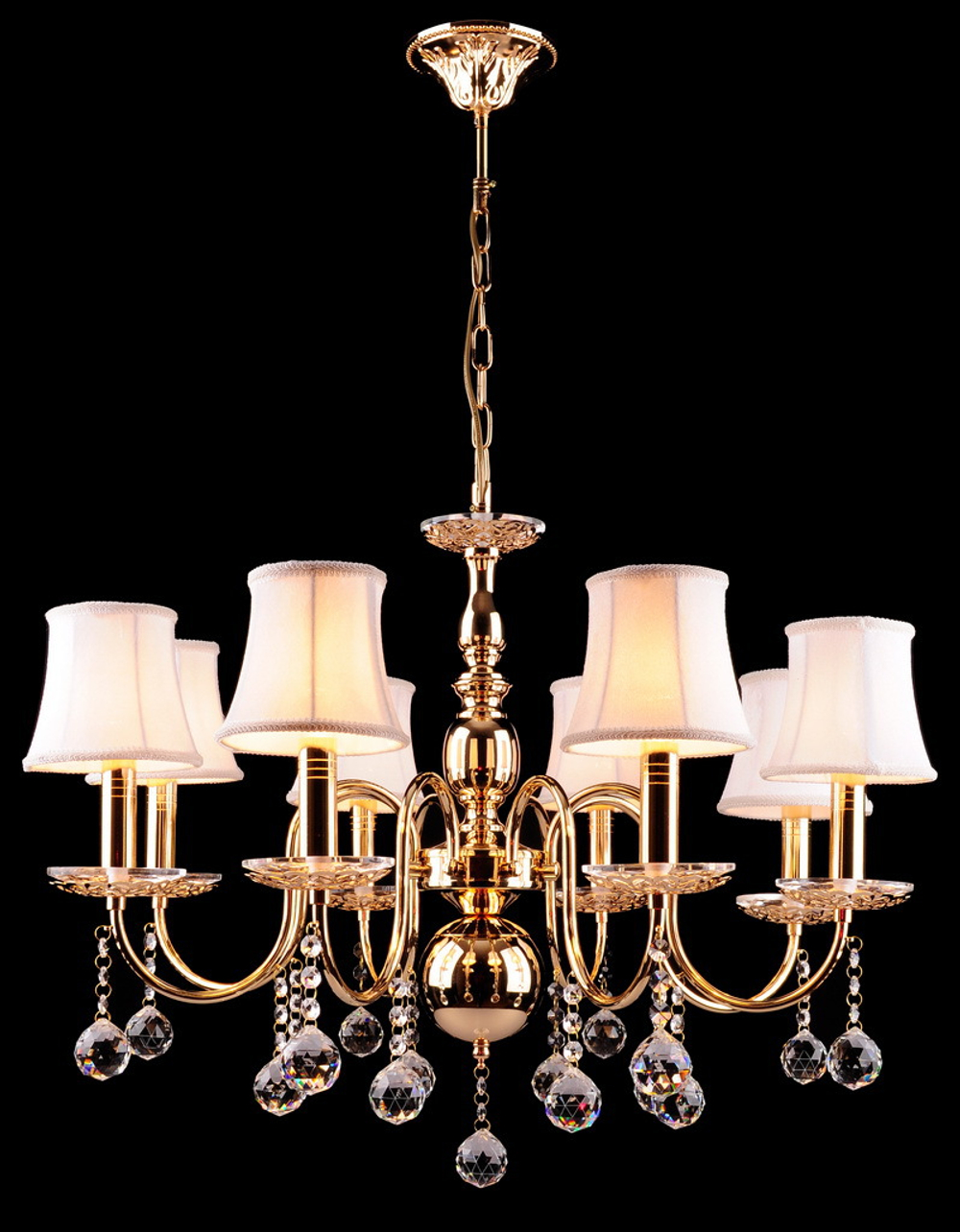 Люстра 3293/8 золото