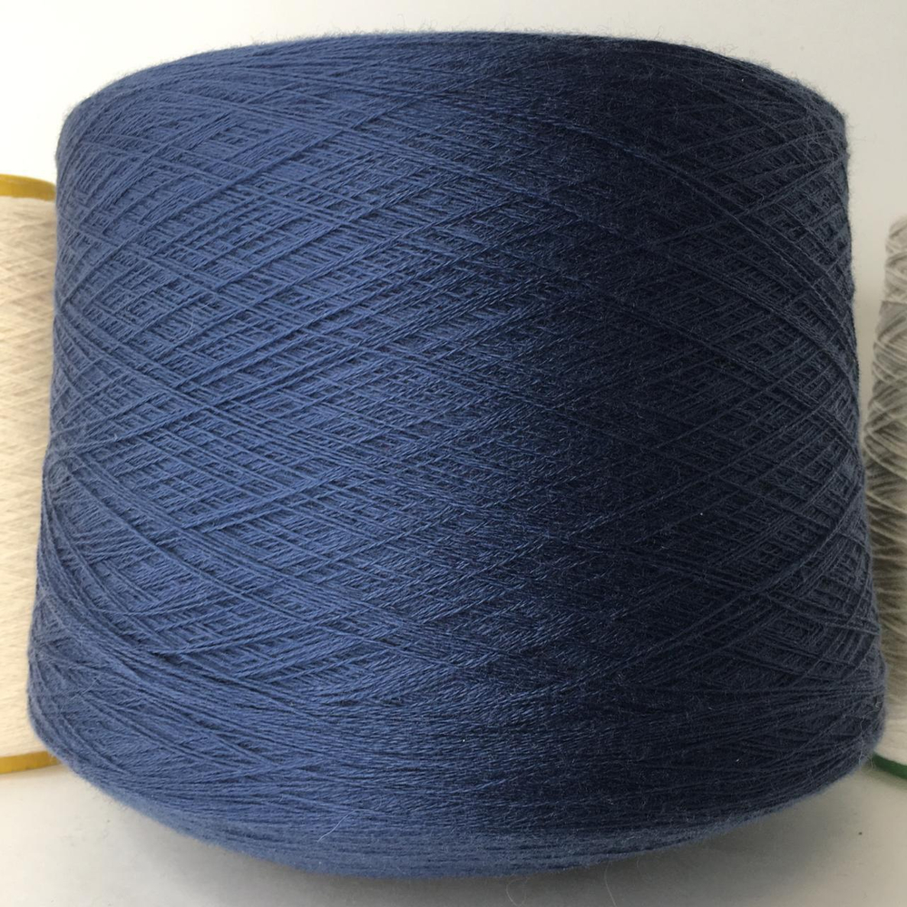 CASHWOOL - Zegna Baruffa Lane Borgosesia; 100% меринос; 1500м/100г, (2/30); col. 168037, цвет: синий Есть мал. бобинка 87гр.