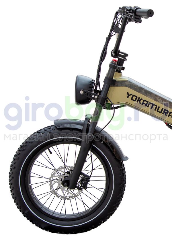 Электровелосипед Yokamura Apache (48V/20Ah) - Military Khaki