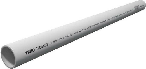 Труба РР 40 PN10 белый (Tebo)