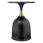 Кофейный столик Stupa 40x54см, чёрный, металл