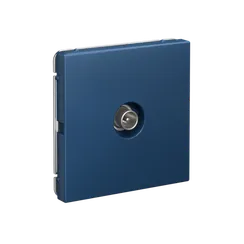 Розетка телевизионная оконечная TV ArtGallery 1дБ механизм аквамарин SE GAL001191