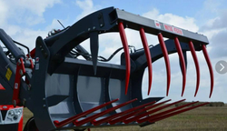 Грабили для силоса на Телескопический погрузчик JCB