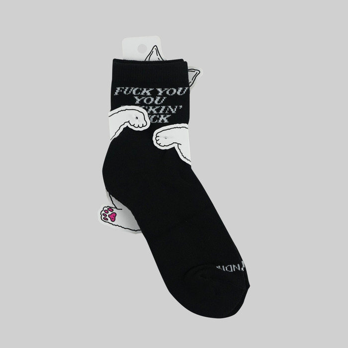Носки Ripndip Fucking Fuck Mid Socks артикул:RND4772 - купить в магазине Дайс