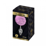 Анальный плаг Fluffy Twist розовый L от Alive (9×4 см)