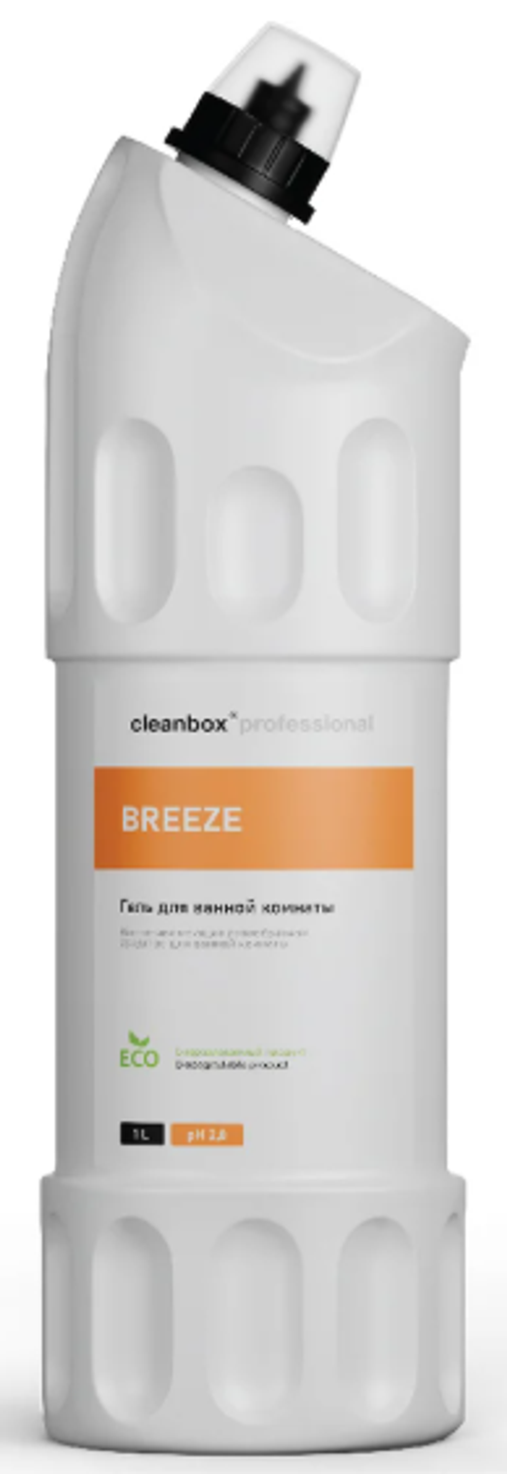 Кислотное моющее гелеобразное ср-во для ванной комнаты CleanBox Professional BREEZE (1л)13041