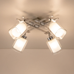 Citilux Риволи CL104140 Люстра с поворотными плафонами Алюминий