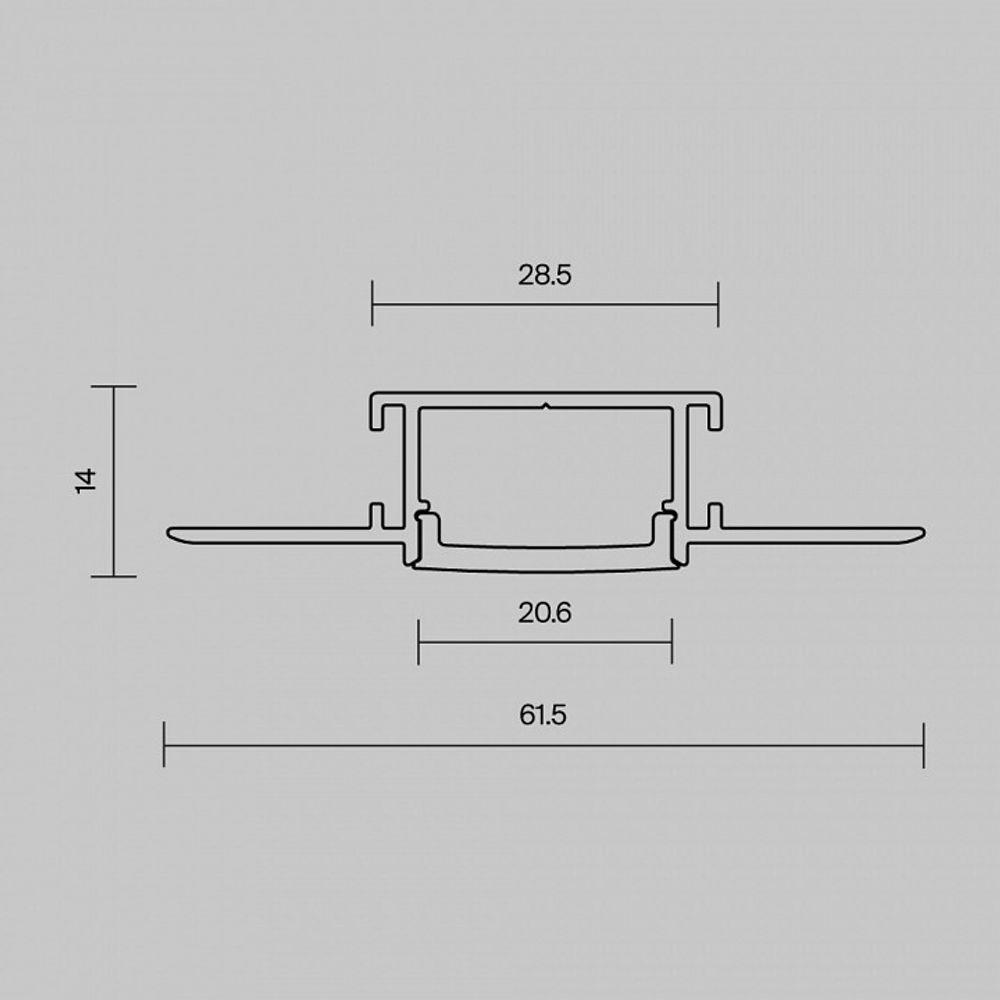 Короб встраиваемый гибкий Maytoni  636003
