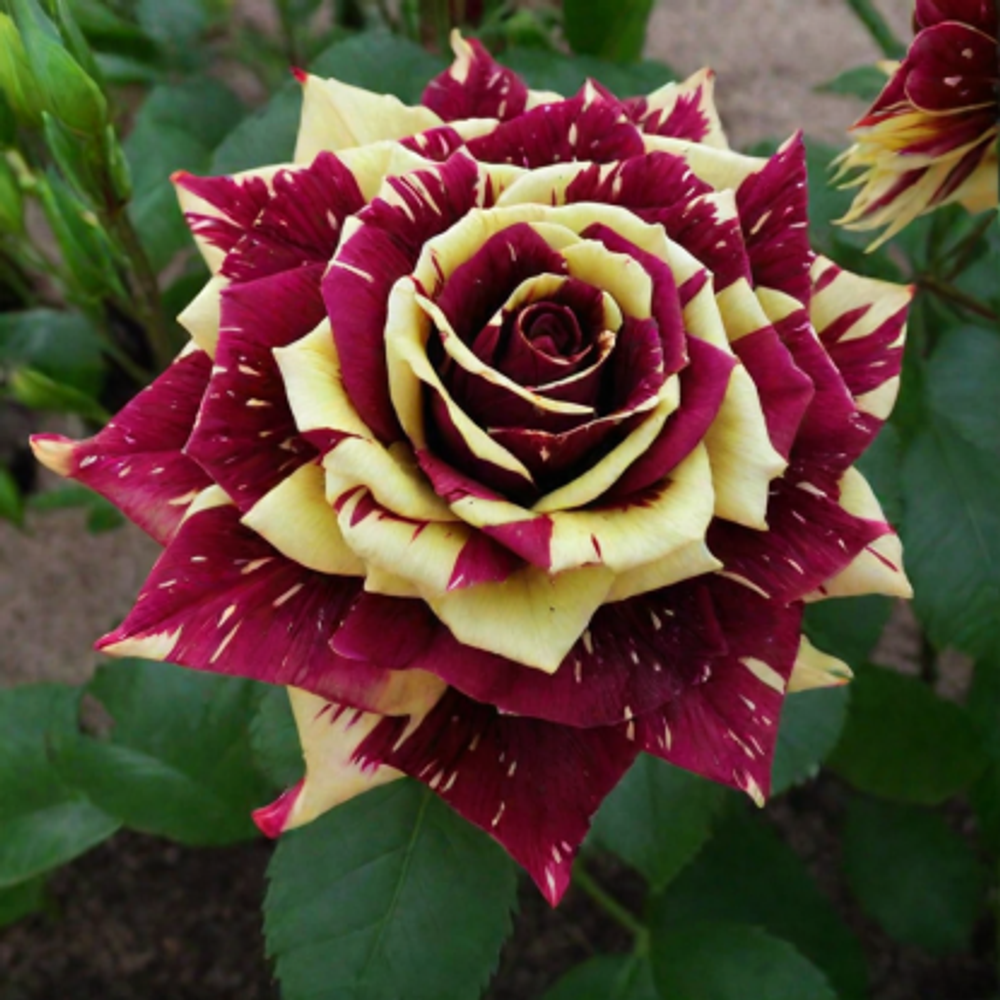 Роза декоративная "Abracadabra"