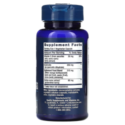 Life Extension Optimized Quercetin 250mg 60 vcaps, Оптимизированный Кверцитин, Рутин