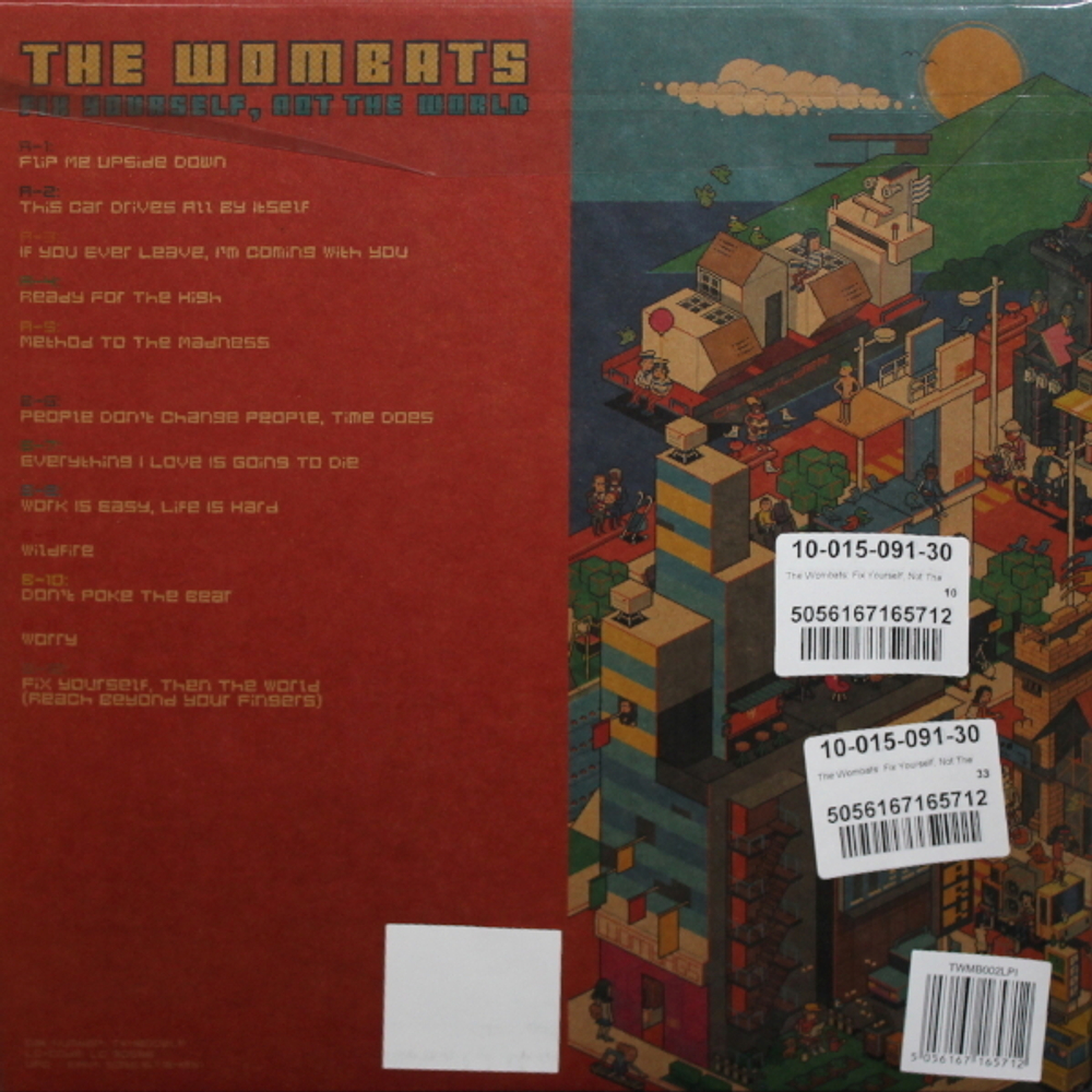 The Wombats / Fix Yourself, Not The World (Eco-Mix Coloured Vinyl)(LP)