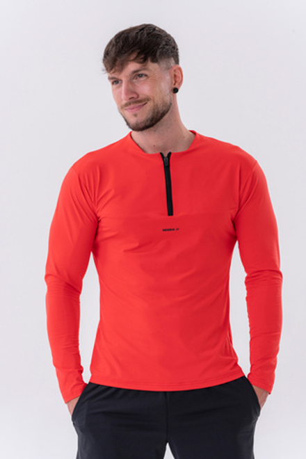 Кофта FUNCTIONAL LONG-SLEEVE T-SHIRT "LAYER UP" 329 Красная