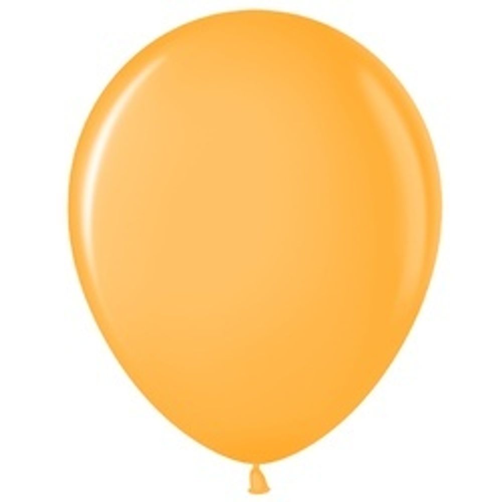 Шар (12"/30 см) Золотое манго (411), пастель 100 шт.