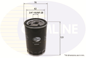 COMLINE - EOF007-CML - Oil Filter